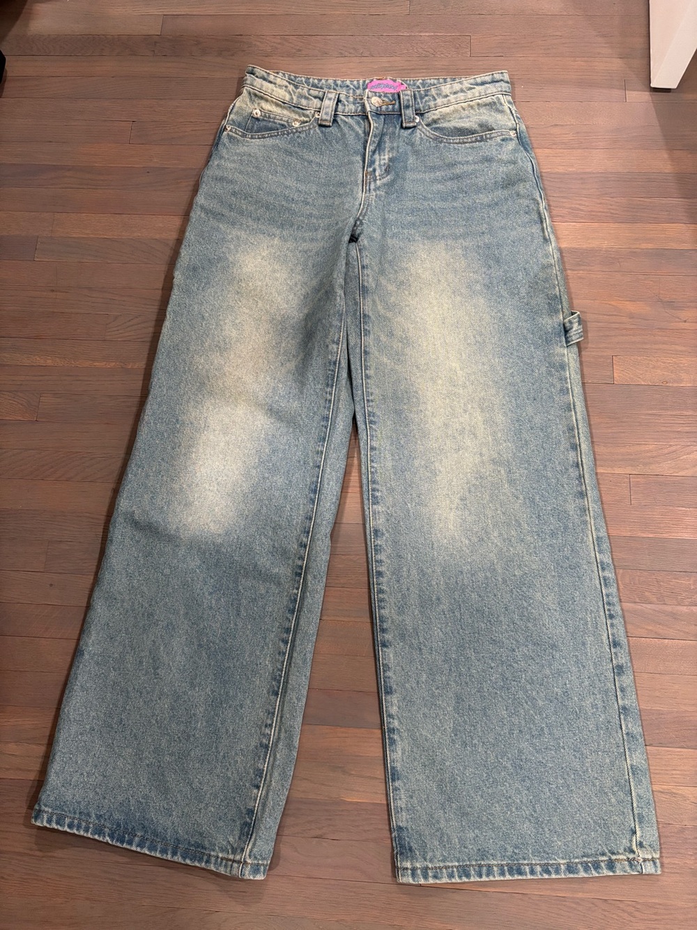 725. Edikted Carpenter Baggy Jeans - Picture 3 of 7